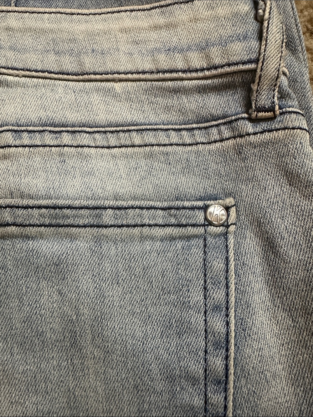 Koral Light Blue Slim Straight Cigarette Leg Style Jeans Size 27 - Picture 6 of 10